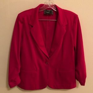 Christian Siriano New York 3/4 Blazer